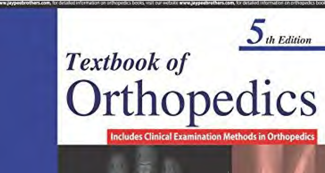 Textbook of Orthopaedics (5th Edition)