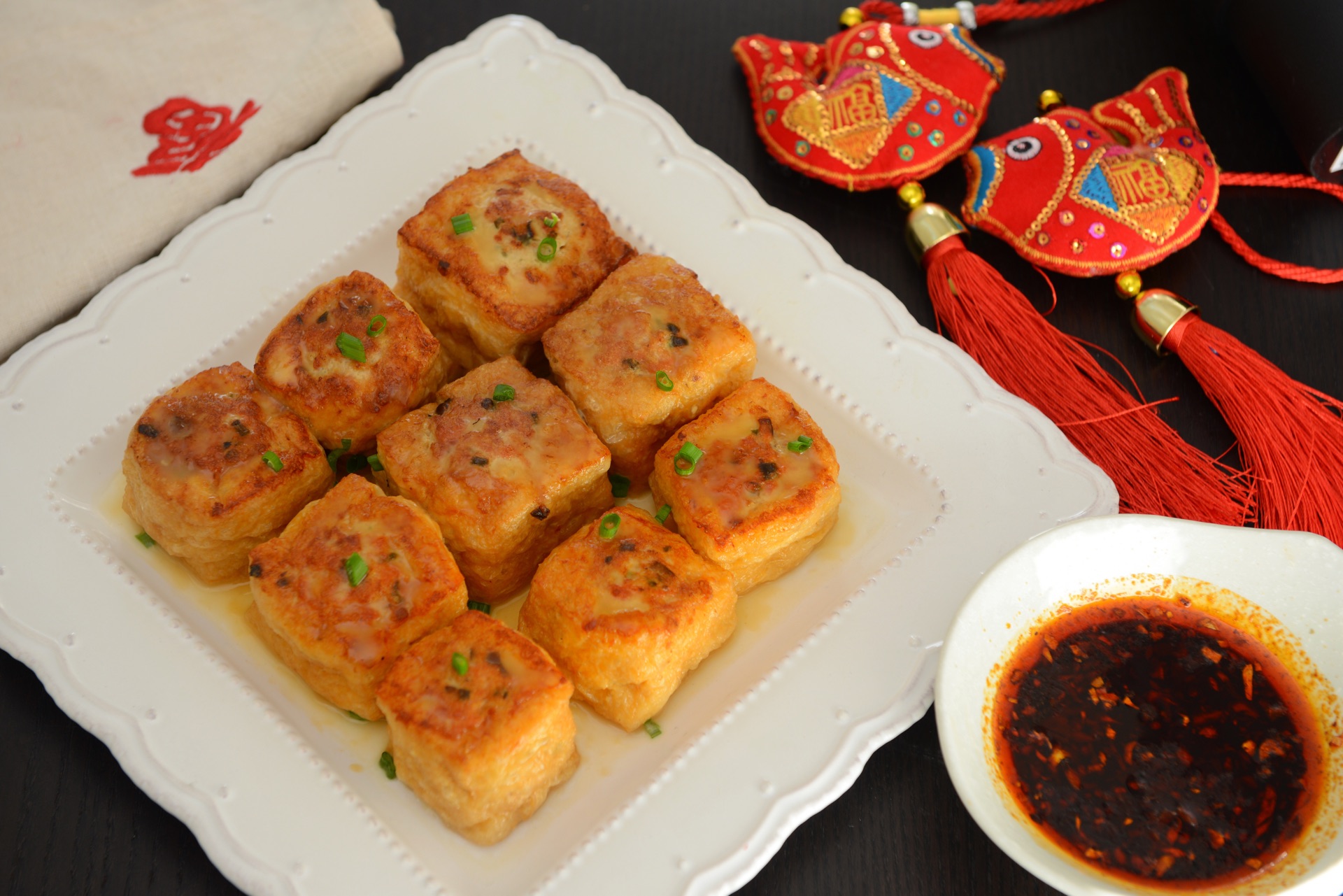 Stuffed Tofu 酿豆腐