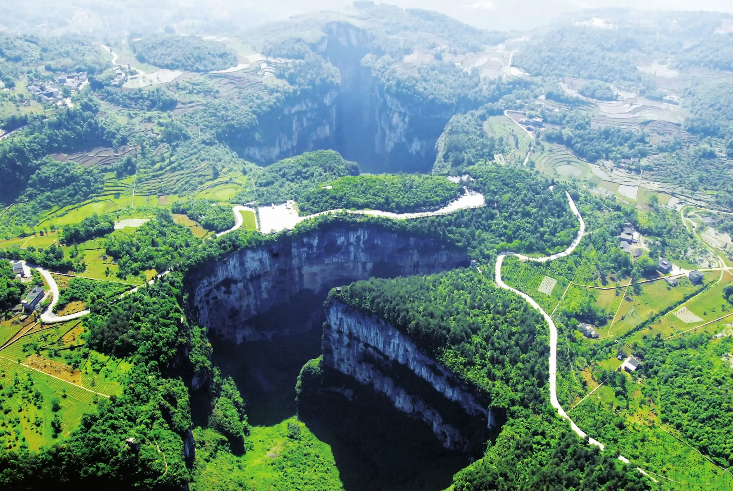 Wulong Karst Scenic Area 武隆喀斯特