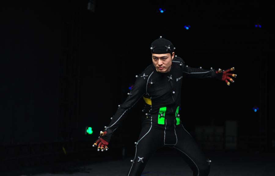 Motion capture crew behind the Chinese video game “Black Myth: Wukong”