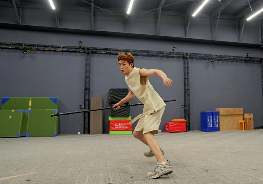 Motion capture crew behind the Chinese video game "Black Myth: Wukong"