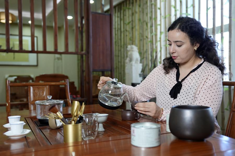 Foreign expert fascinated by Chinese culture