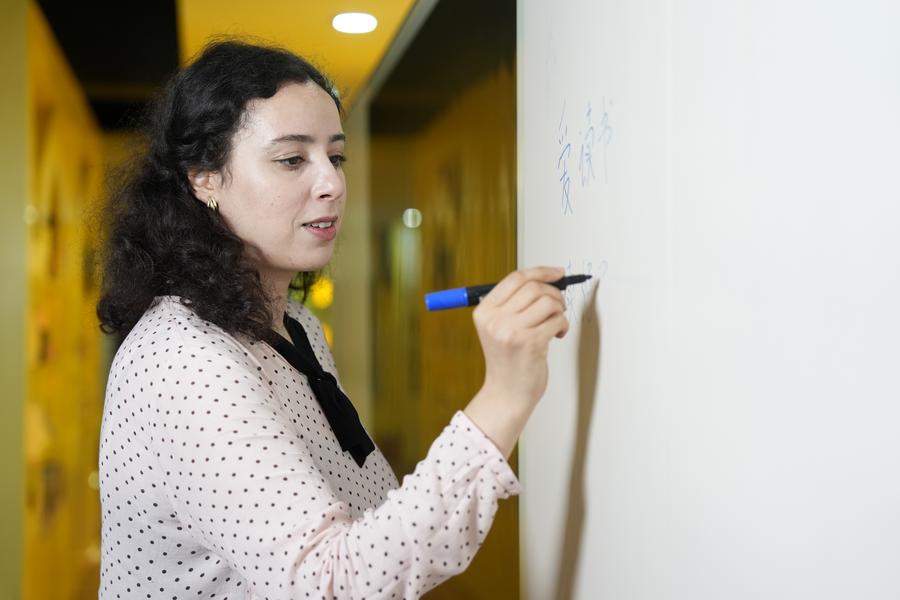 Foreign expert fascinated by Chinese culture