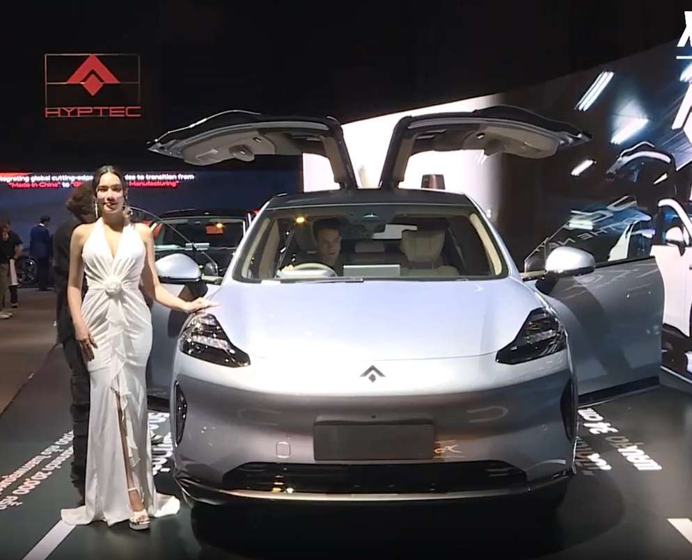 Chinese automaker GAC Aion unveils high-end electric SUV in Thailand