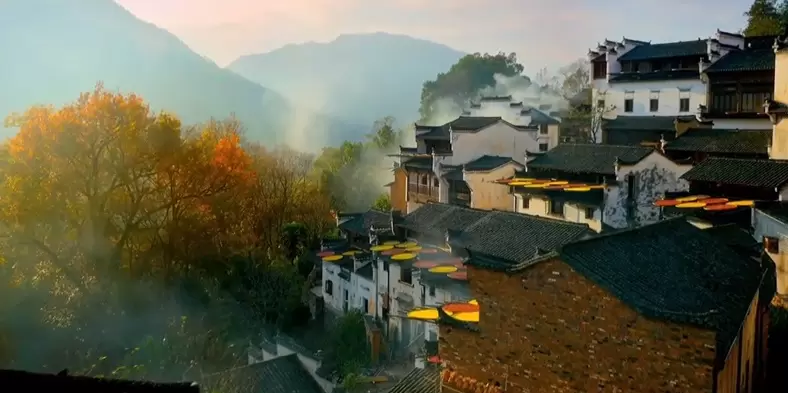 Autumn colors in China’s “most beautiful countryside”