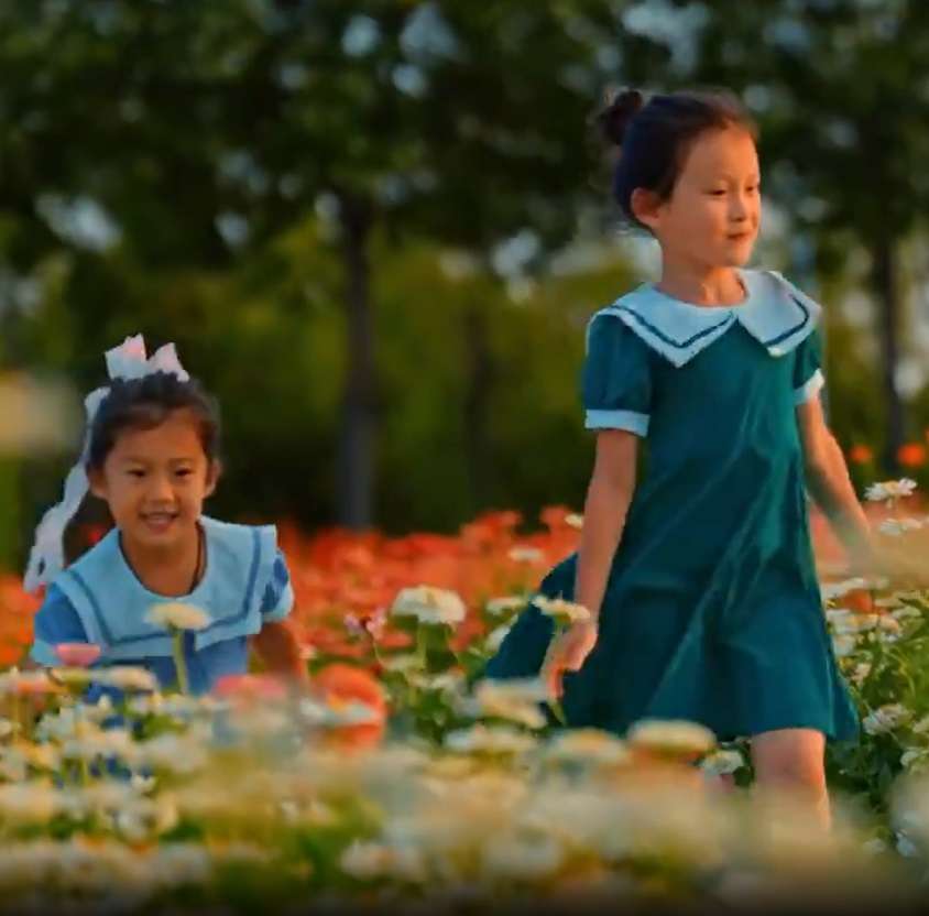 Flower sea in North China