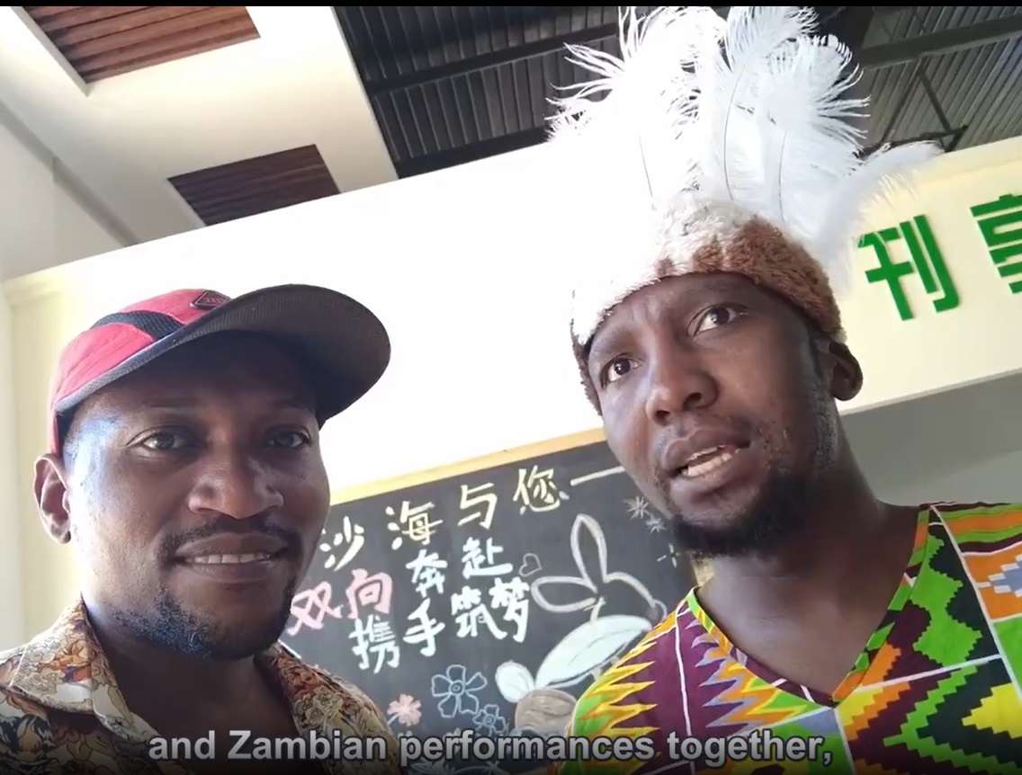 Tanzanian’s adventure in China’s Tengger Desert