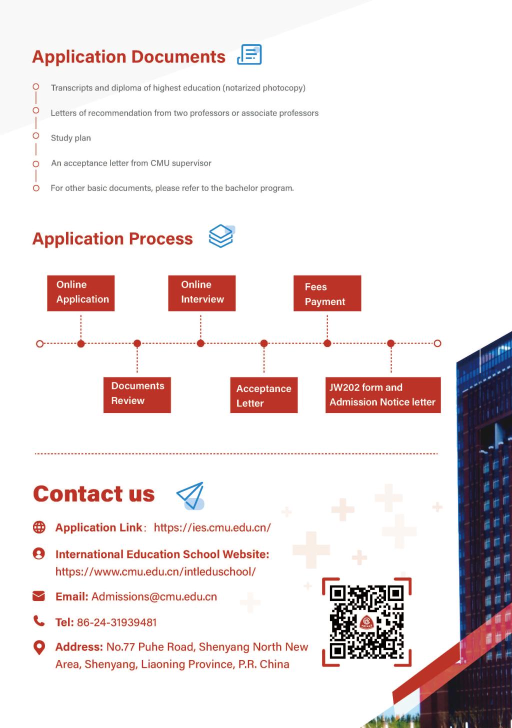 Admission Guide for International Students of China Medical University 2025