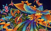 100 Birds Paying Homage to the Phoenix百鸟朝凤