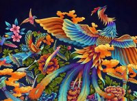 100 Birds Paying Homage to the Phoenix百鸟朝凤