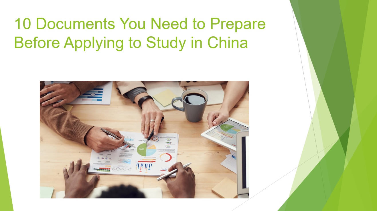 10 Documents You Need to Prepare Before Applying to Study in China WentChina - Your Ultimate Guide to Studying in China Documents You Need to Prepare